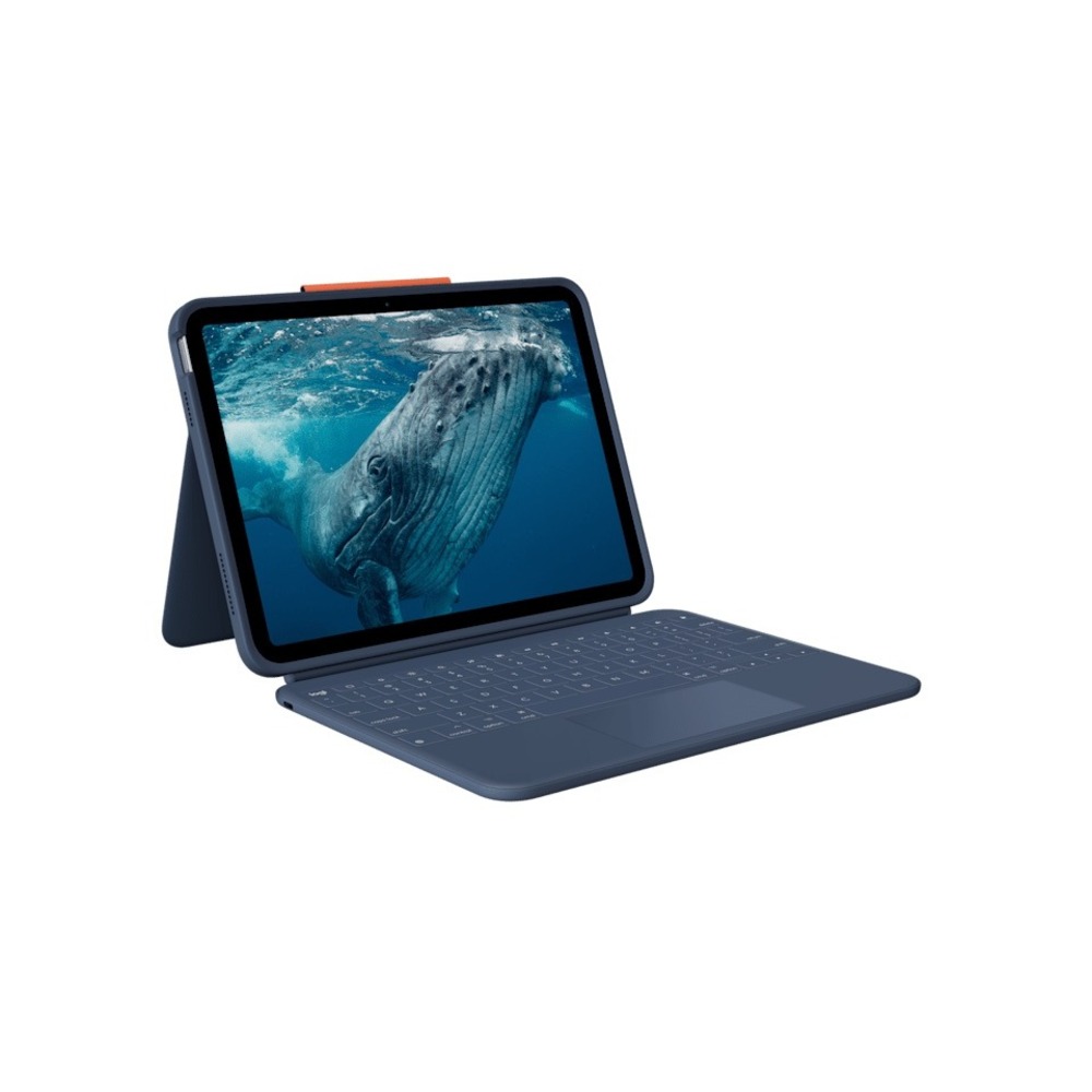 NEW Logitech Rugged Combo 4 Touch Keyboard Case Trackpad for Apple iPad 10th